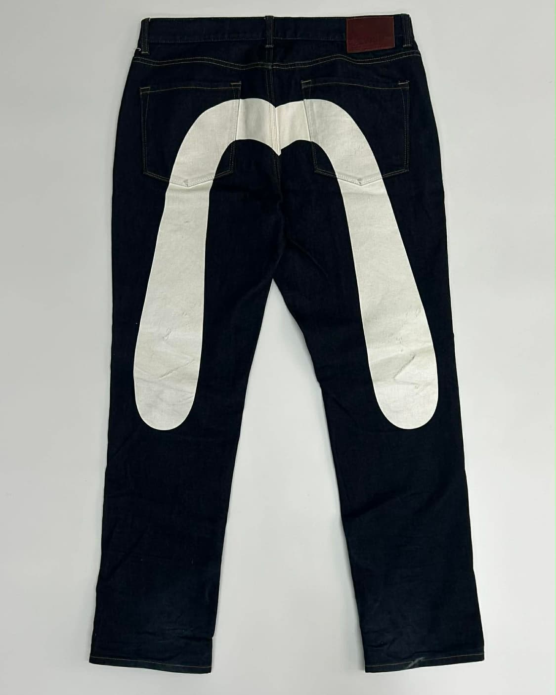 [36] 에비수 세미서클 갈매기 데님 팬츠 상품이미지1