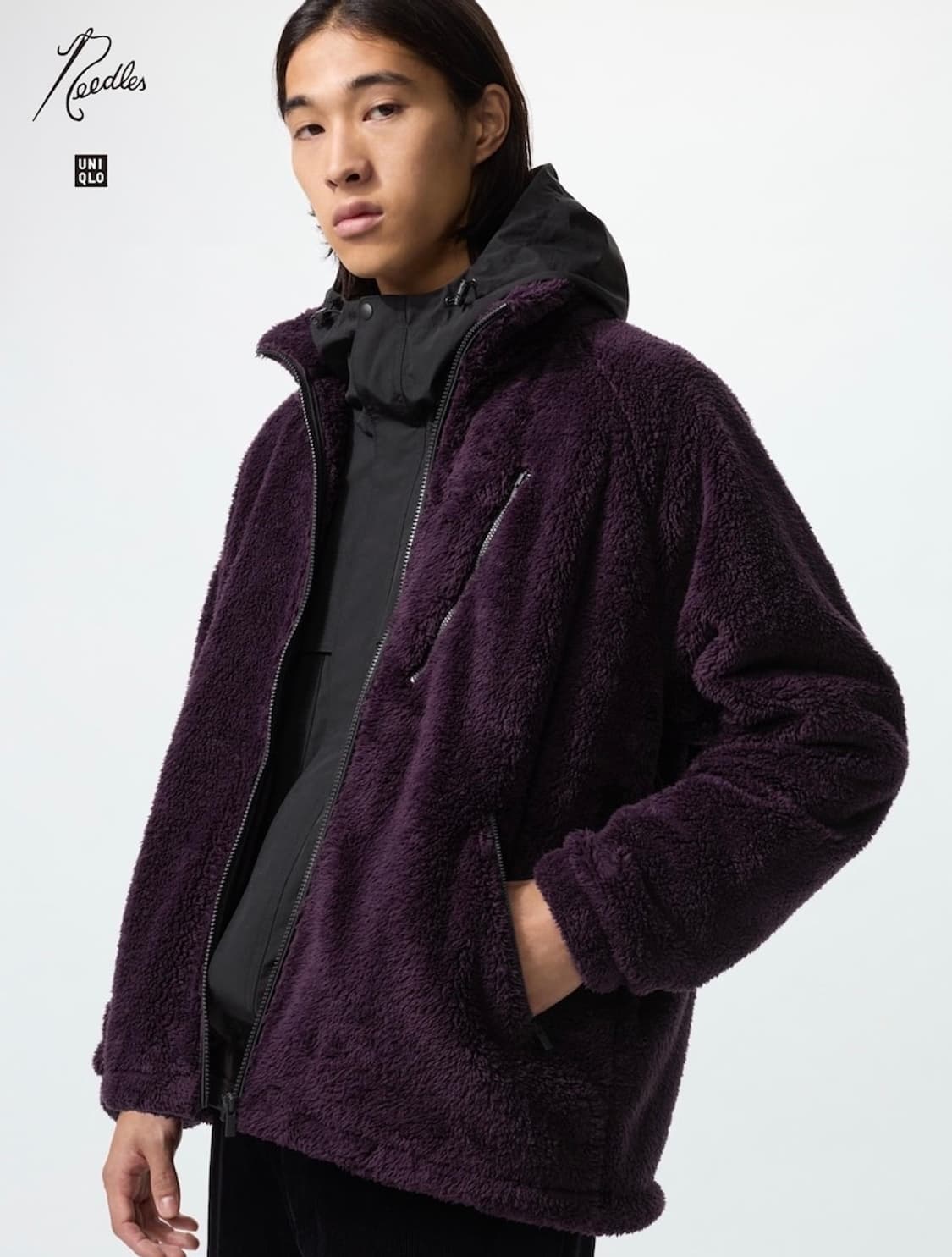 새상품)유니클로 니들스 후리스 플리스 집업 자켓100M 상품이미지1