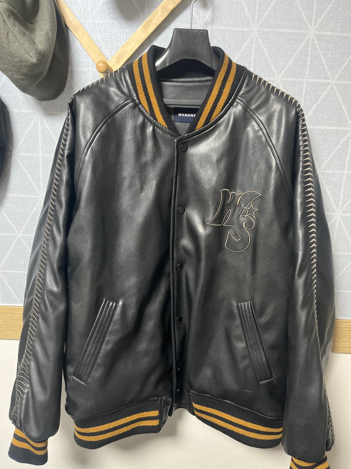위캔더스 가죽자켓 L 상품이미지3