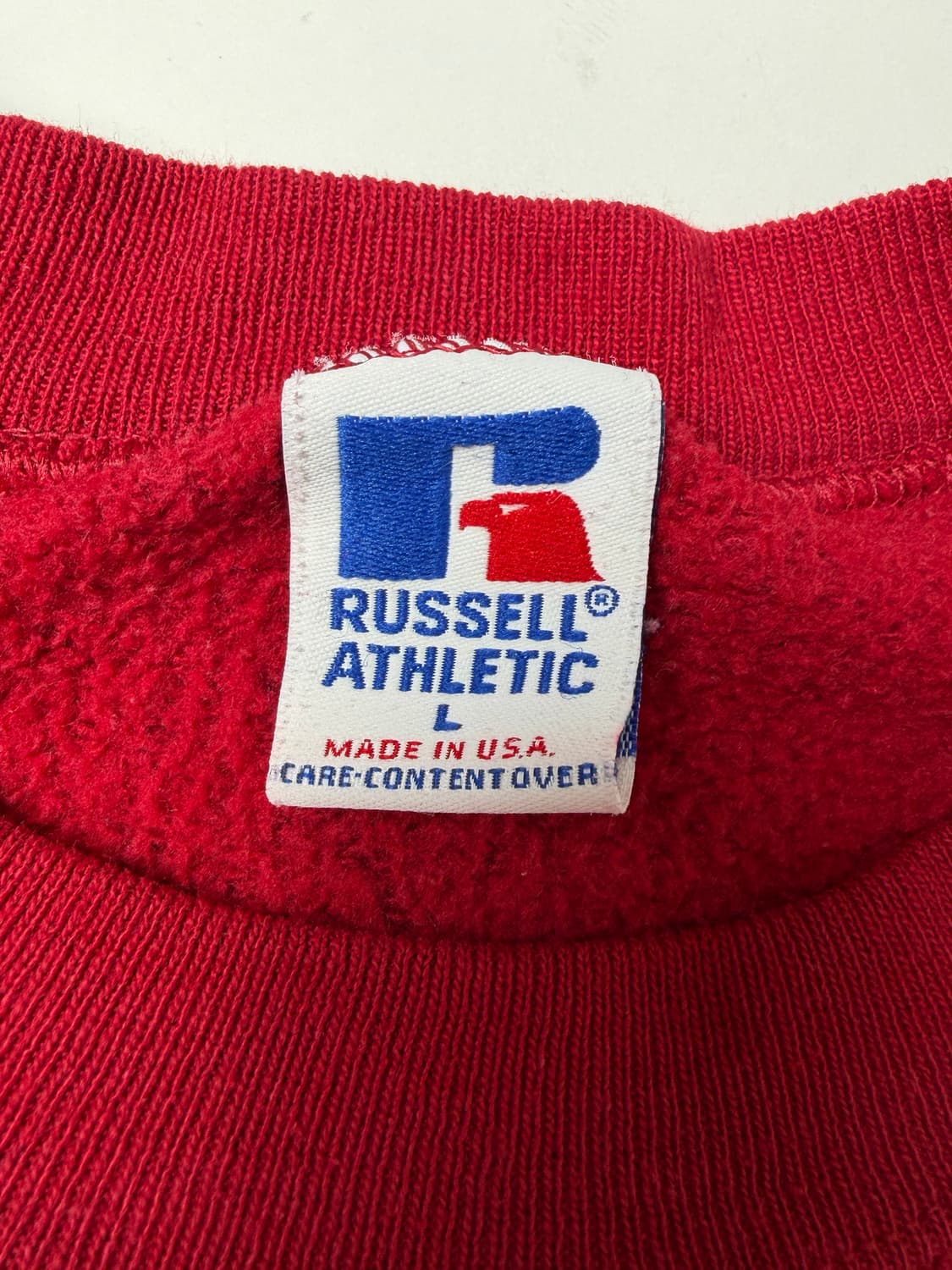 90s Russell Sweatshirt (red) 상품이미지3