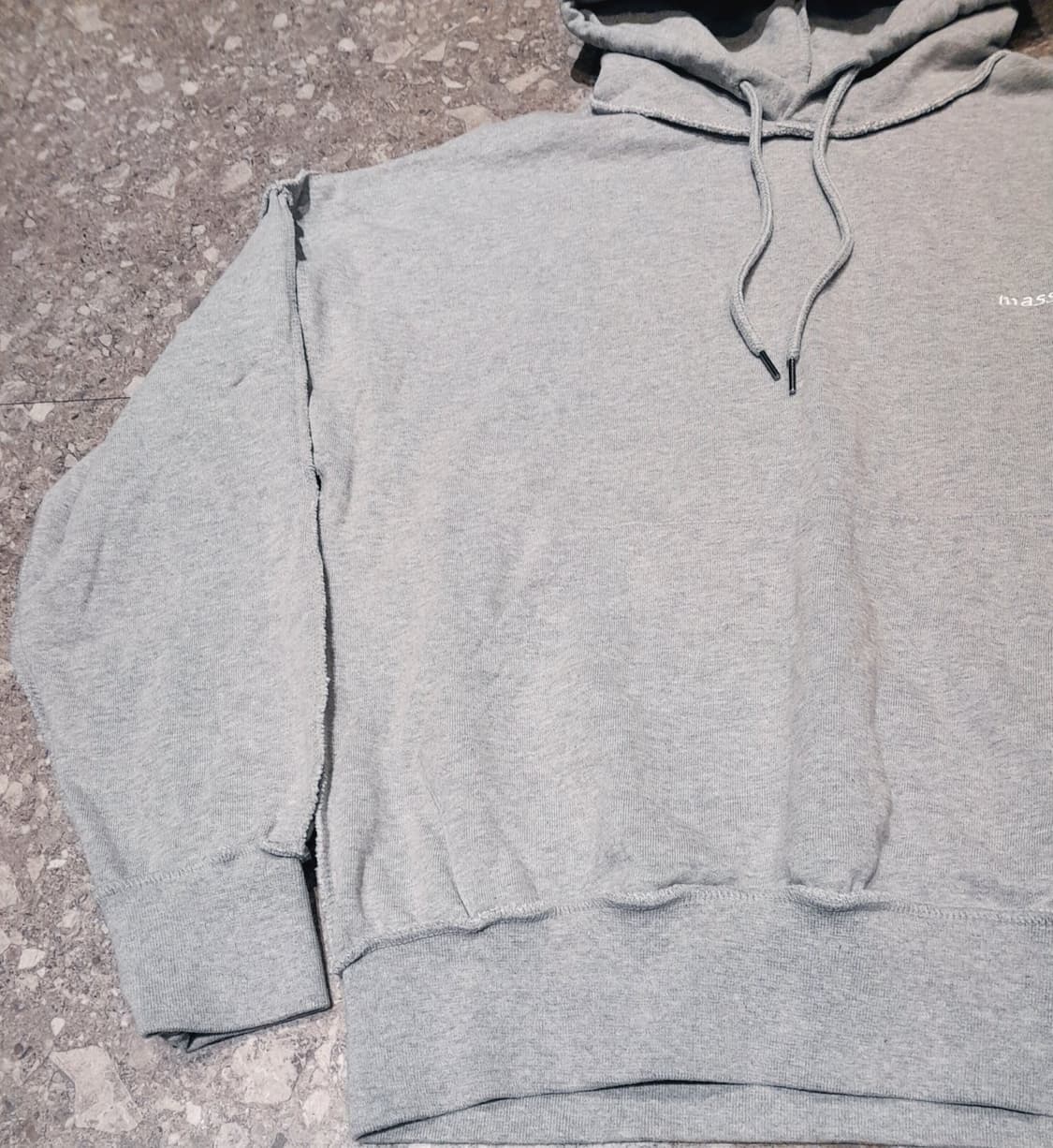 💥매스노운 드롭숄더 후드 그레이 (S)
 상품이미지7