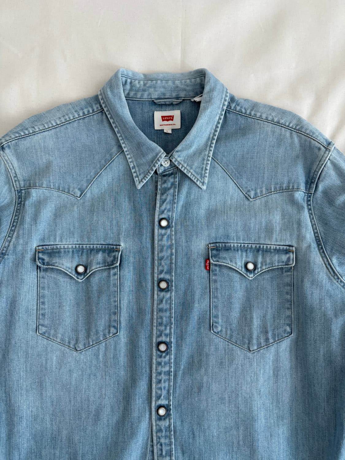 리바이스 LEVI’S western denim shirt  상품이미지3