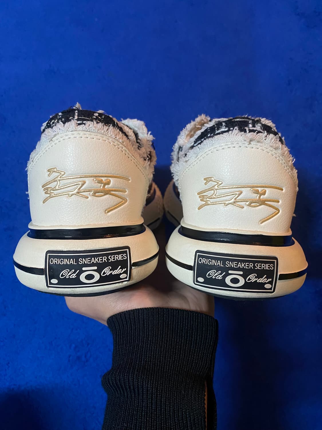 Old Order 올드오더 트위드 플랫폼 캔버스 빅헤드 스니커즈 상품이미지4