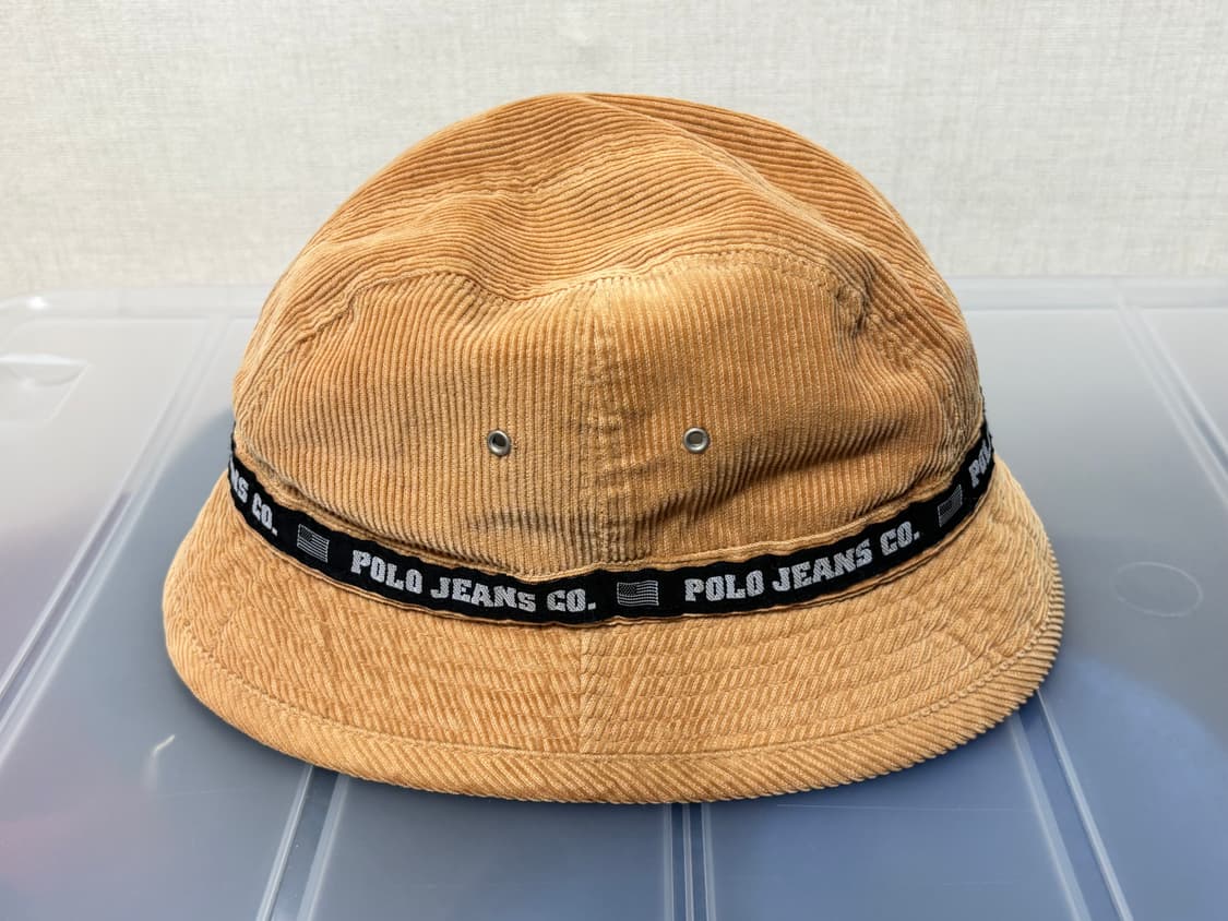 폴로 진스 사파리 버킷햇 코듀로이 모자 상품이미지3