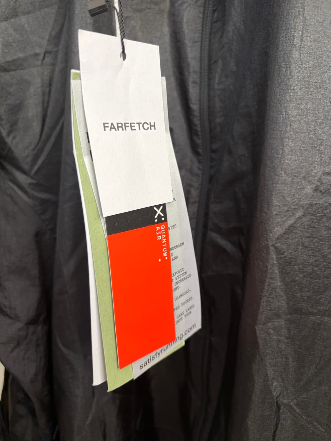 세티스파이 / 퍼텍스 다이아몬드 퓨즈 윈드브레이커 블랙 / XL 상품이미지8