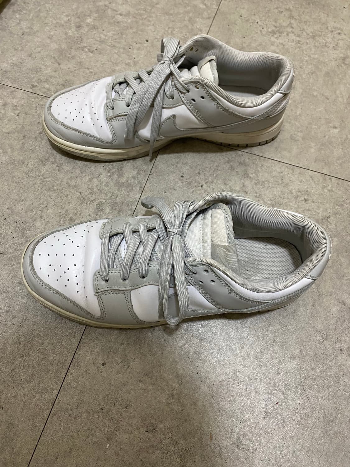 나이키 덩크 로우 레트로 그레이 포그 265 상품이미지4