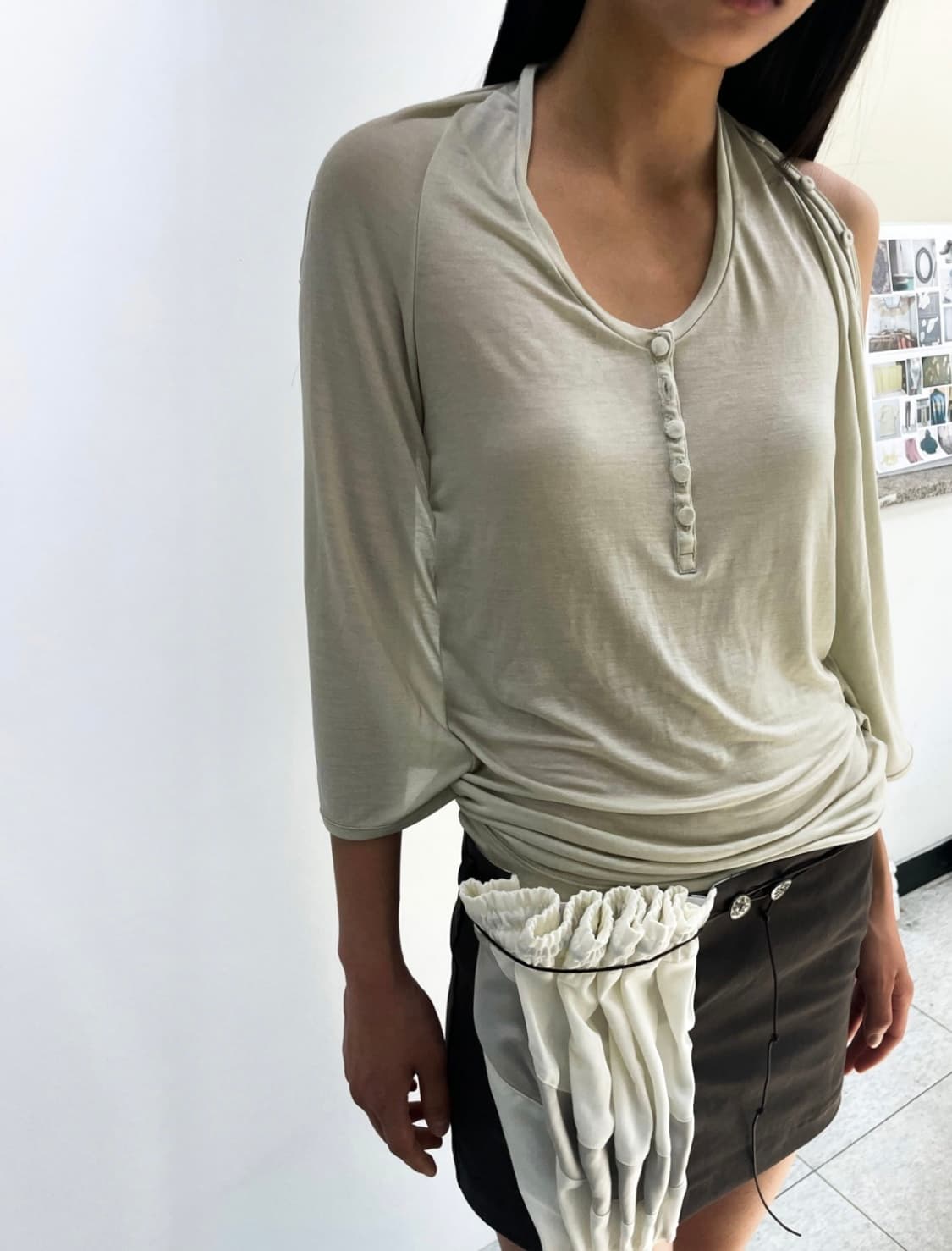 Ulika Sanctus HALTER WRAP SLEEVELESS 상품이미지3