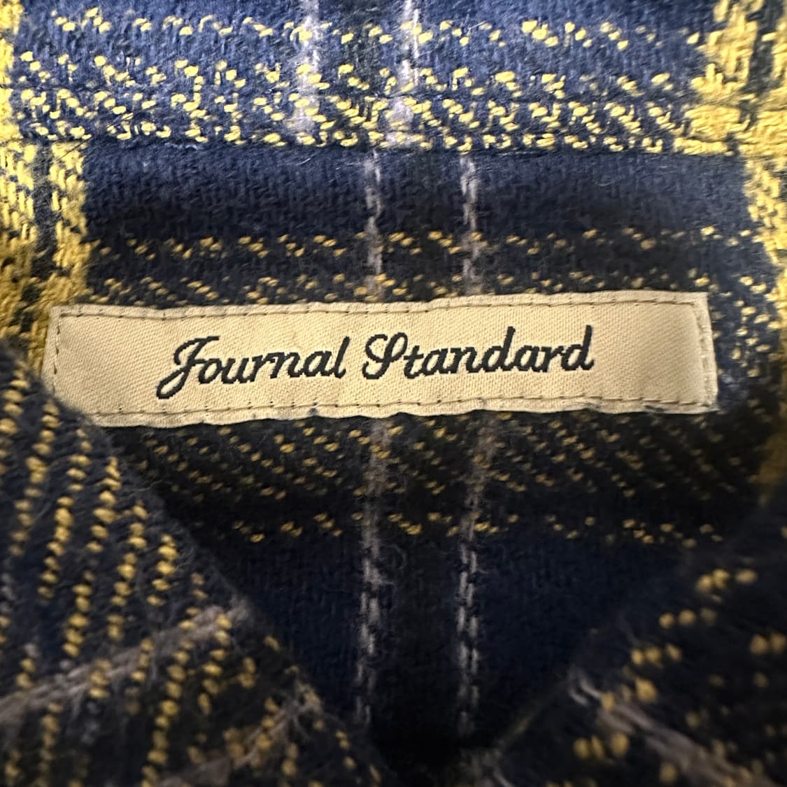 JOURNAL STANDARD cotton check shirt 상품이미지3
