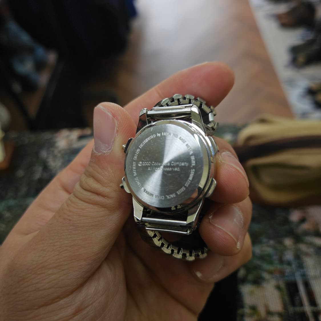 2000년 코카콜라 디지털 메탈시계 상품이미지3