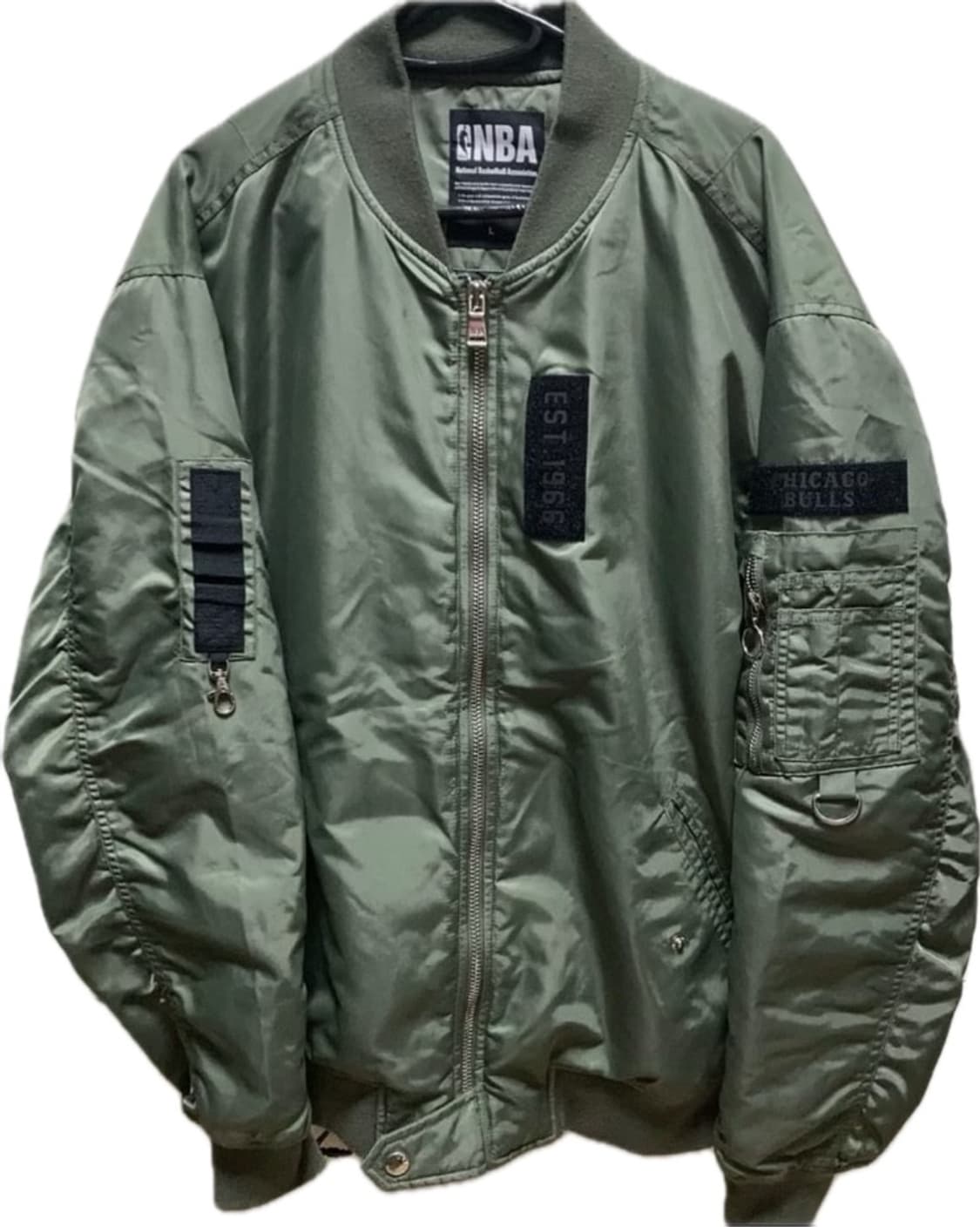 NBA 엔비에이 시카고불스 MA-1 봄버자켓 항공점퍼 상품이미지3