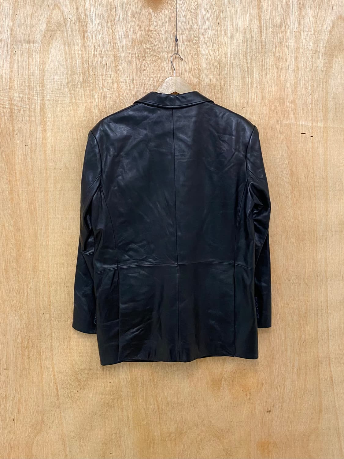 VTG leather blazer jacket 빈티지 레더 블레이저 자켓 상품이미지4