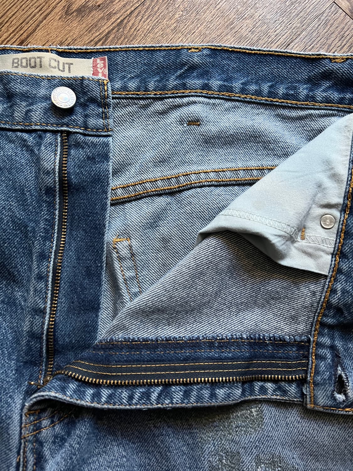 [38]리바이스 517 블랭크탭 플레어핏 데님 팬츠 L164 상품이미지3