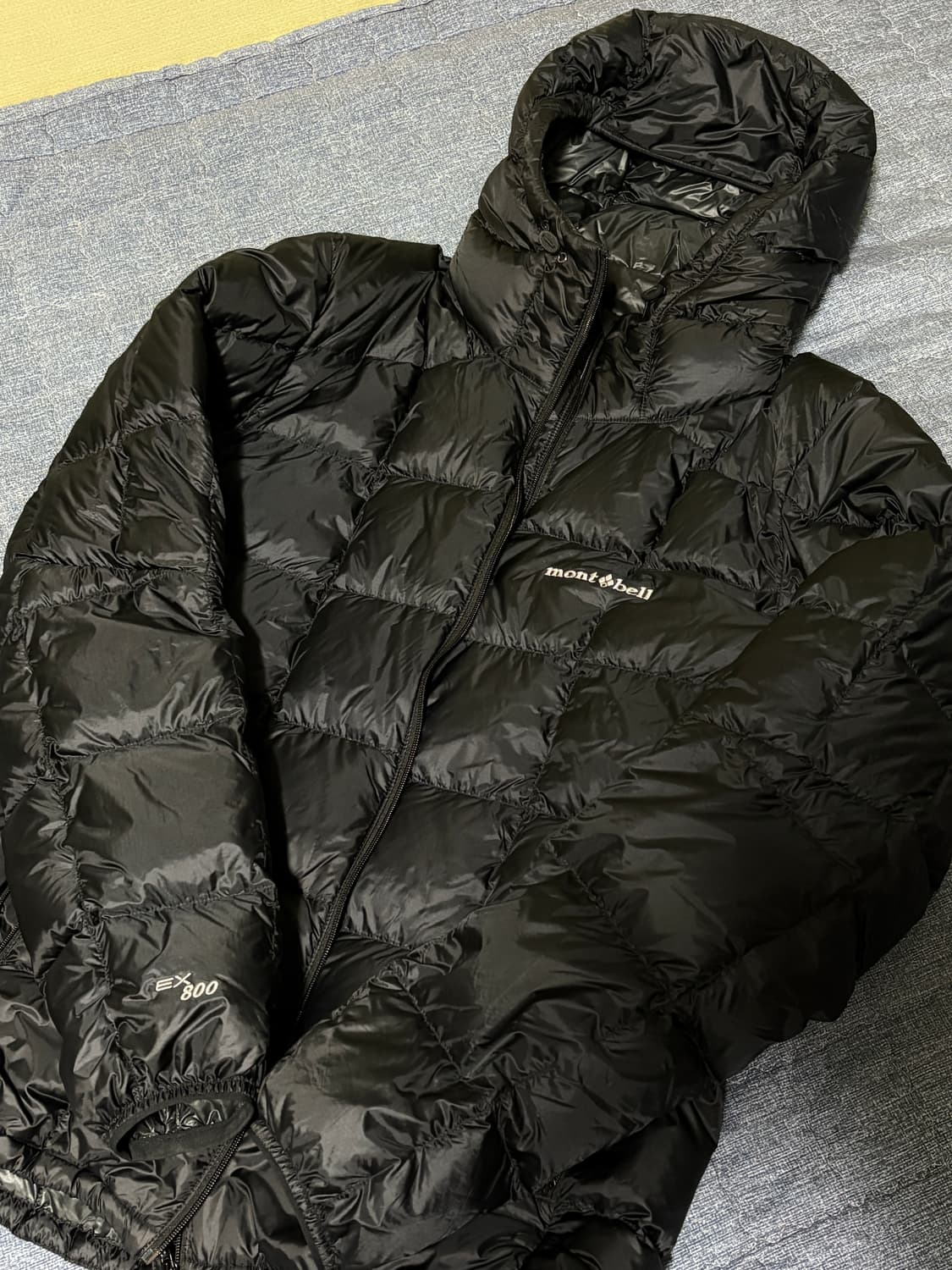 몽벨 슈페리어 다운 파카 블랙 m 경량패딩 상품이미지1