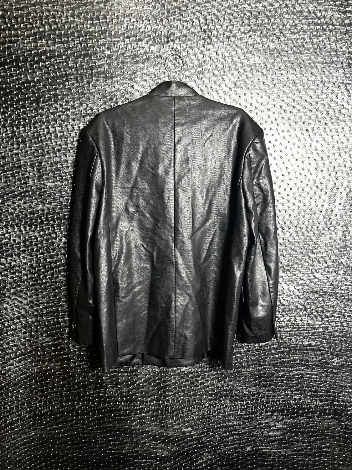 Still water 차이나카라 오버핏 레더자켓 상품이미지2