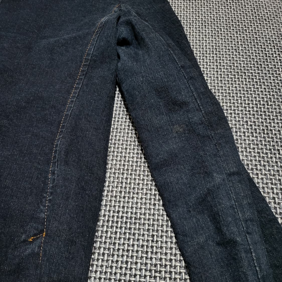 (여성) 90s 띠어리 데님 더블 자켓 (S) 상품이미지8