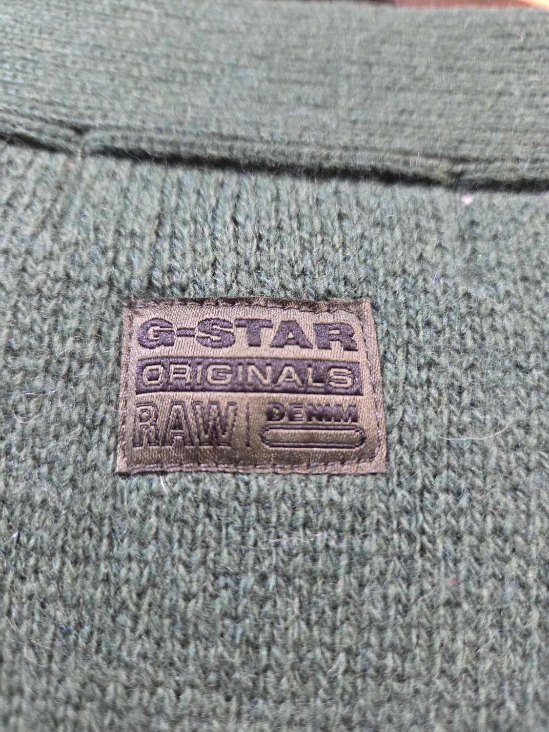 (하자특별할인)G-Star RAW 그린 패턴 가디건(S) 상품이미지5