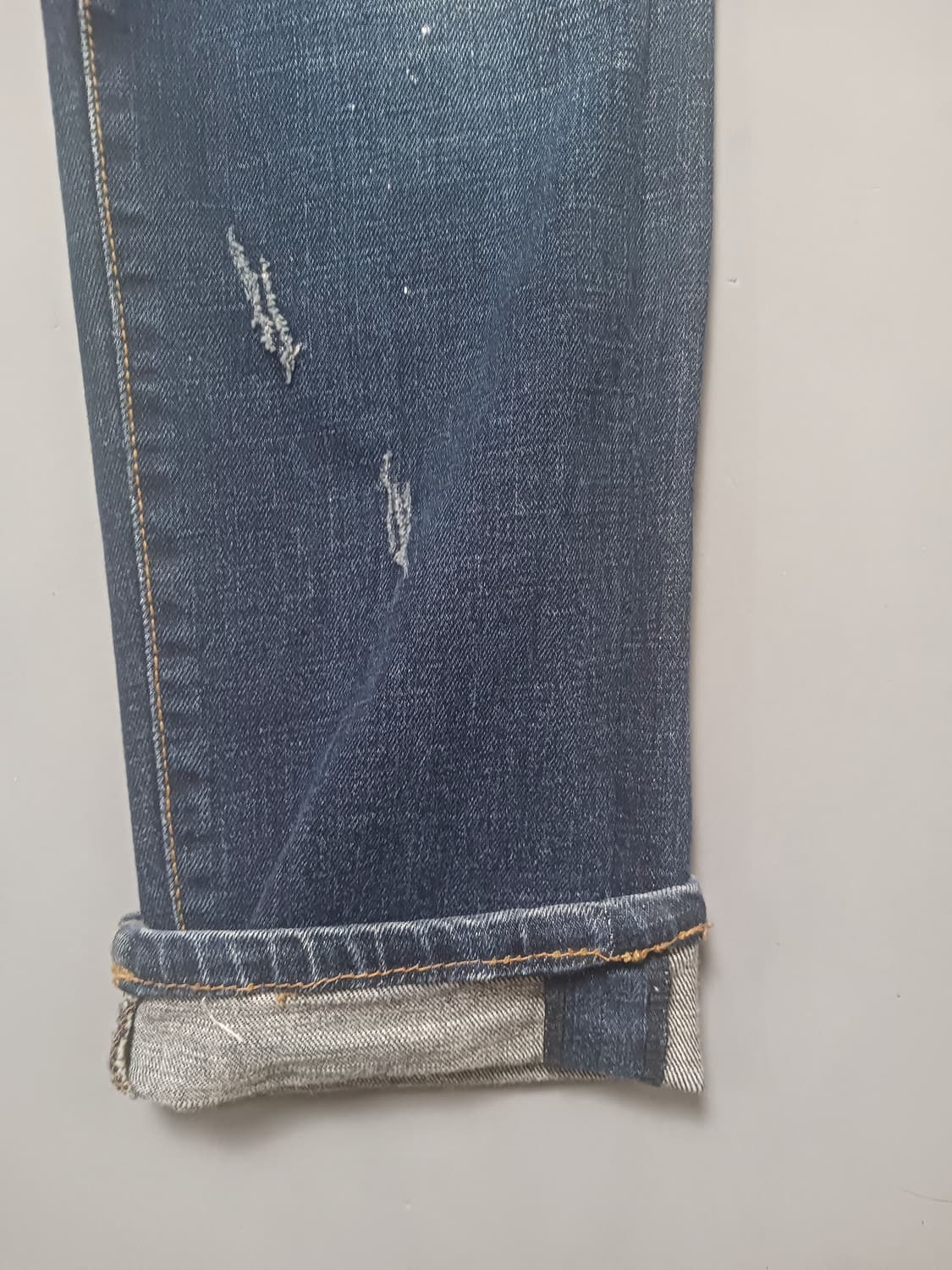 [32] 디스퀘어드2 녹워싱 셀비지 슬림진 청바지 상품이미지5