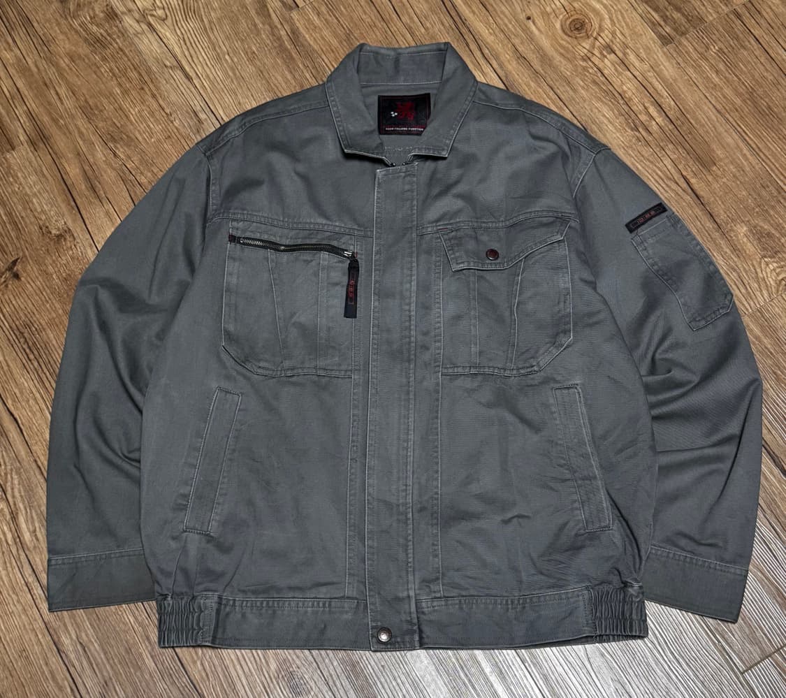 일본 워크웨어 빈티지 그레이 자켓 상품이미지2
