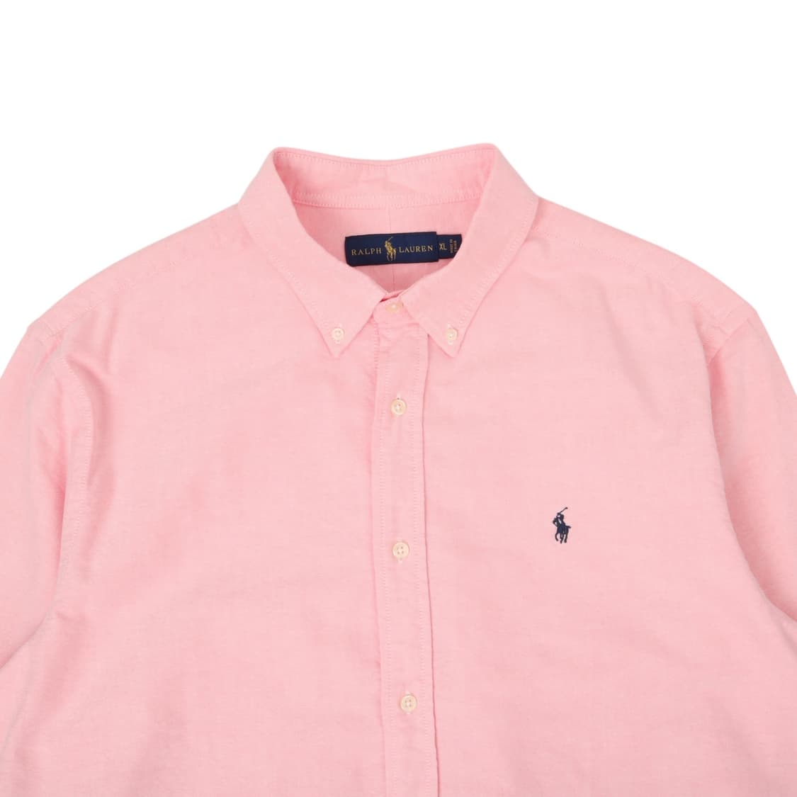 폴로 랄프로렌 옥스포드 핑크 코튼 셔츠 상품이미지2