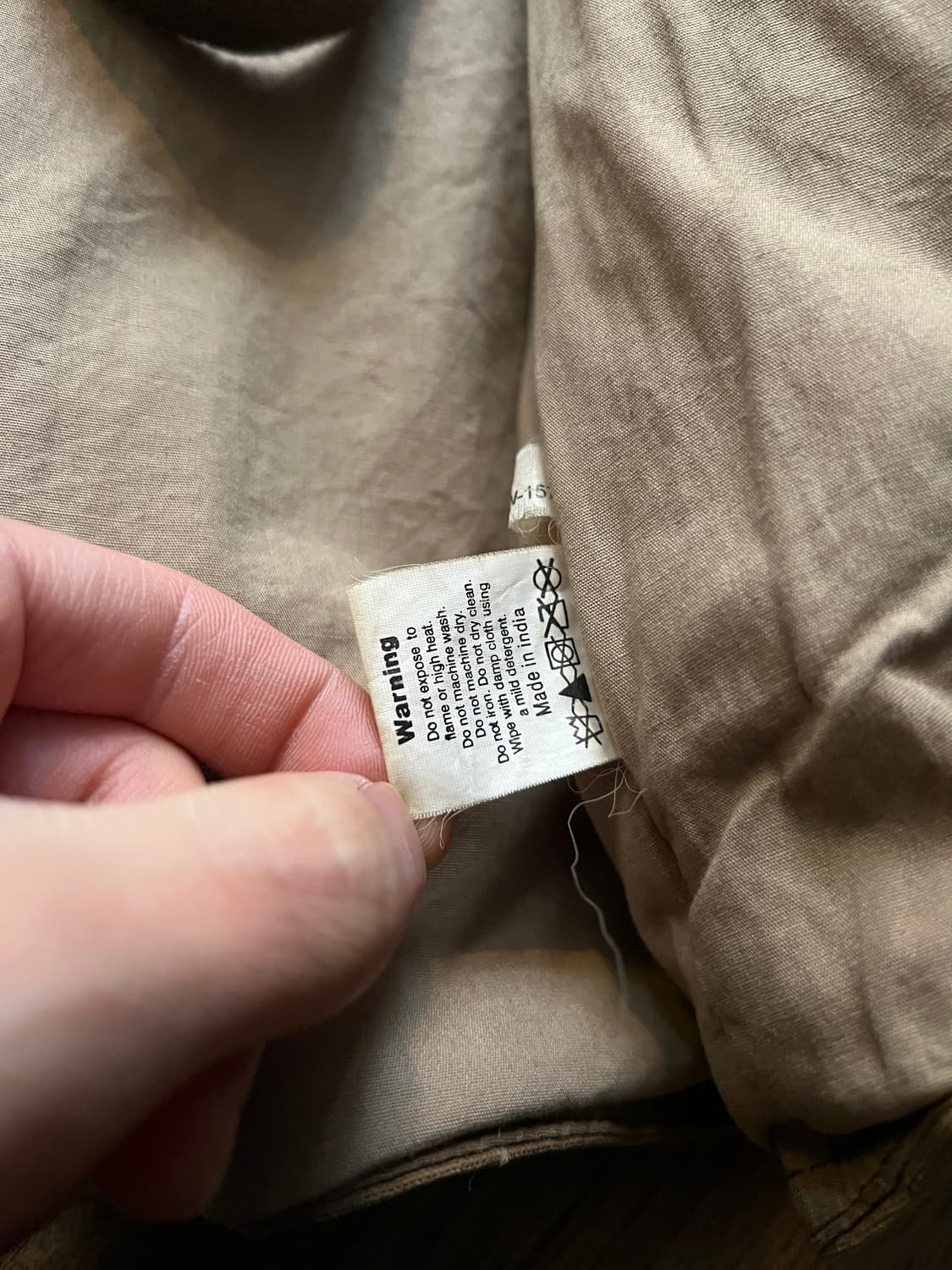 [M]90's USA 빈티지 브라운 왁스드 숏 헌팅 자켓 상품이미지6