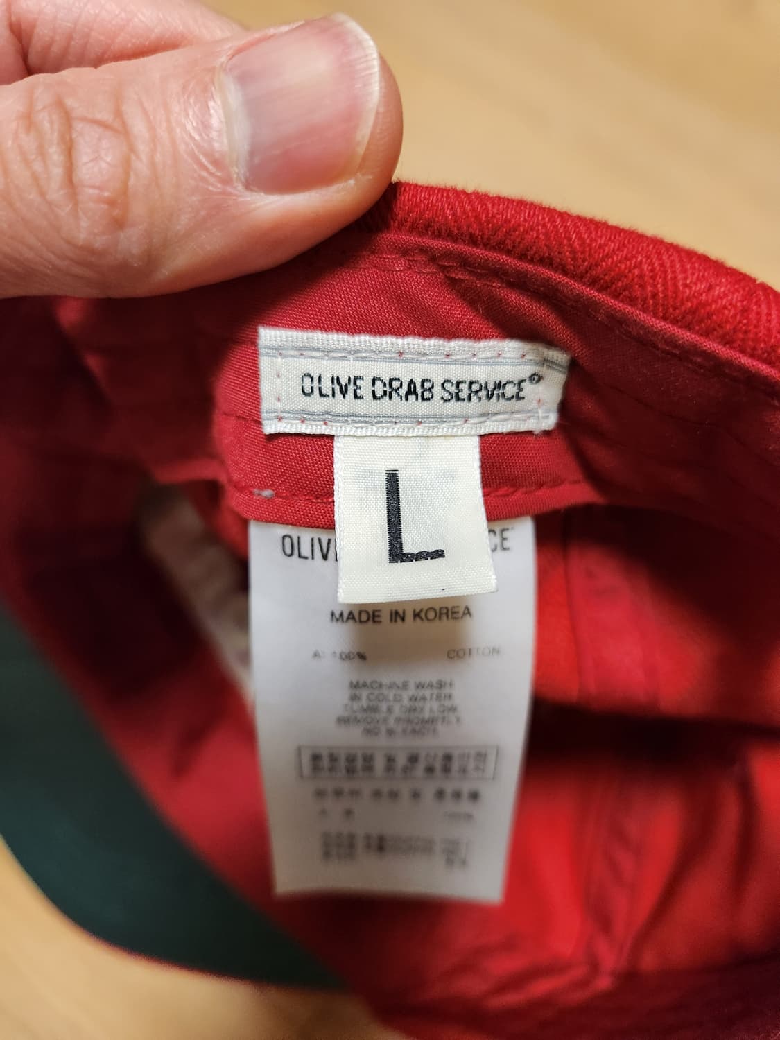 올리브드랩서비스 8p 캡 상품이미지4