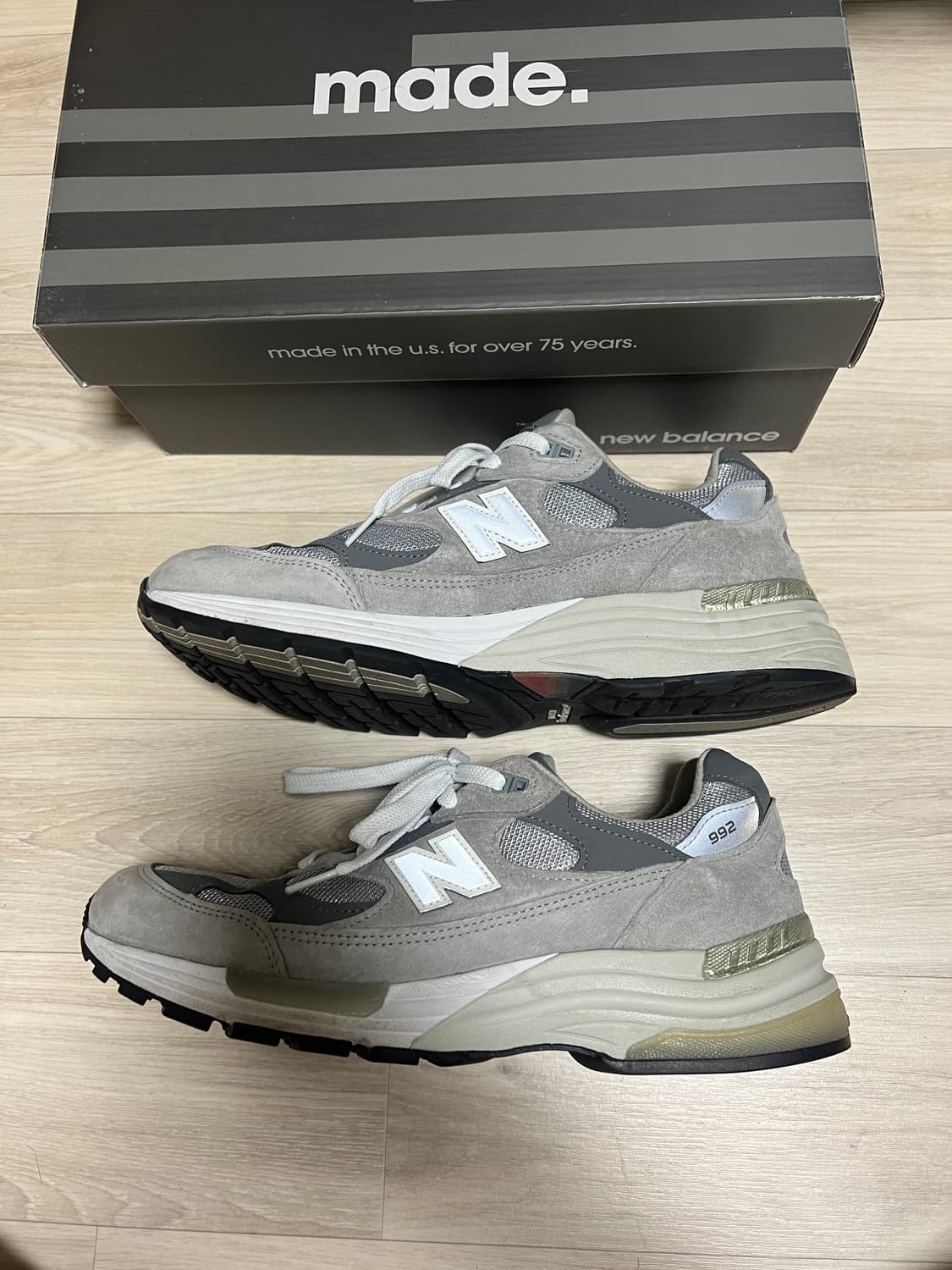 뉴발란스 992 그레이 280 상품이미지4