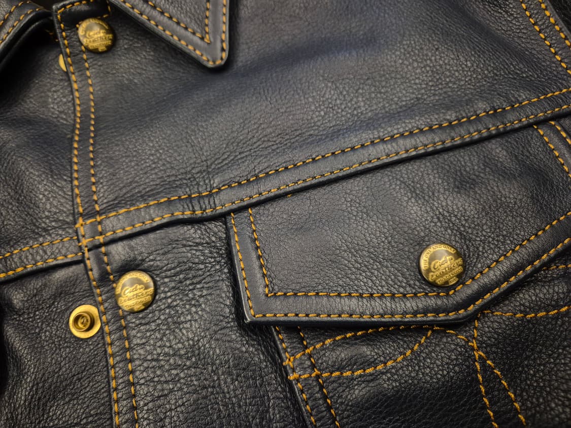 Cidu 레더 자켓 상품이미지6