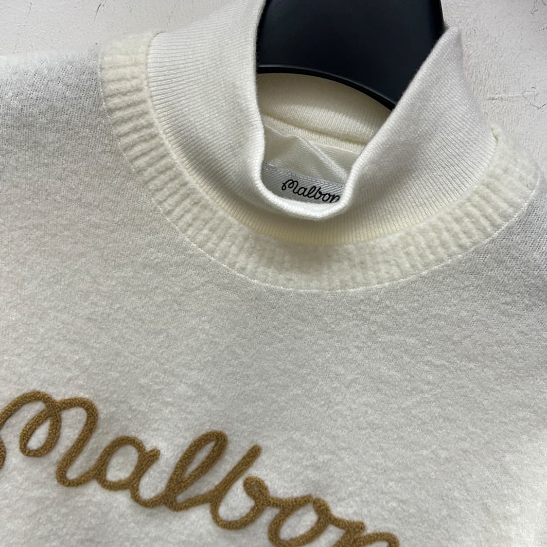 MALBON 말본 골프 모크넥 방풍 스웨터 국내 매장판 85 S 상품이미지3