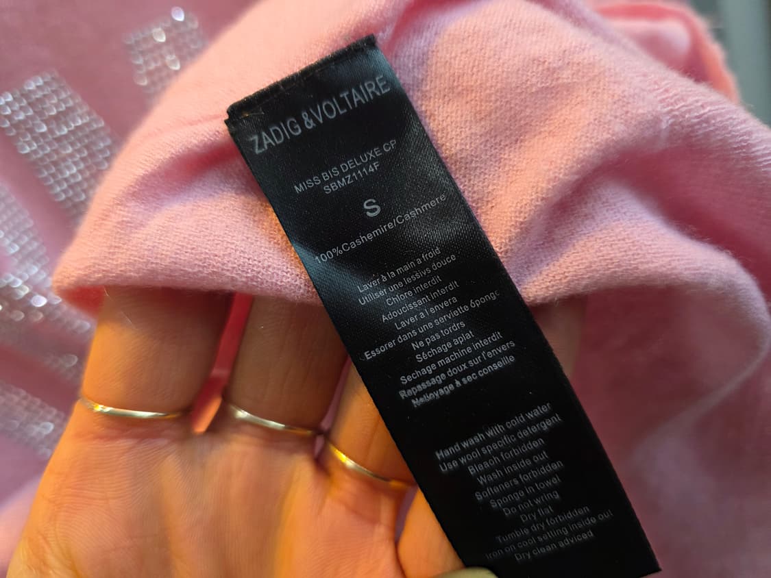 자딕엔볼테르 정품 캐시미어100니트 상품이미지10