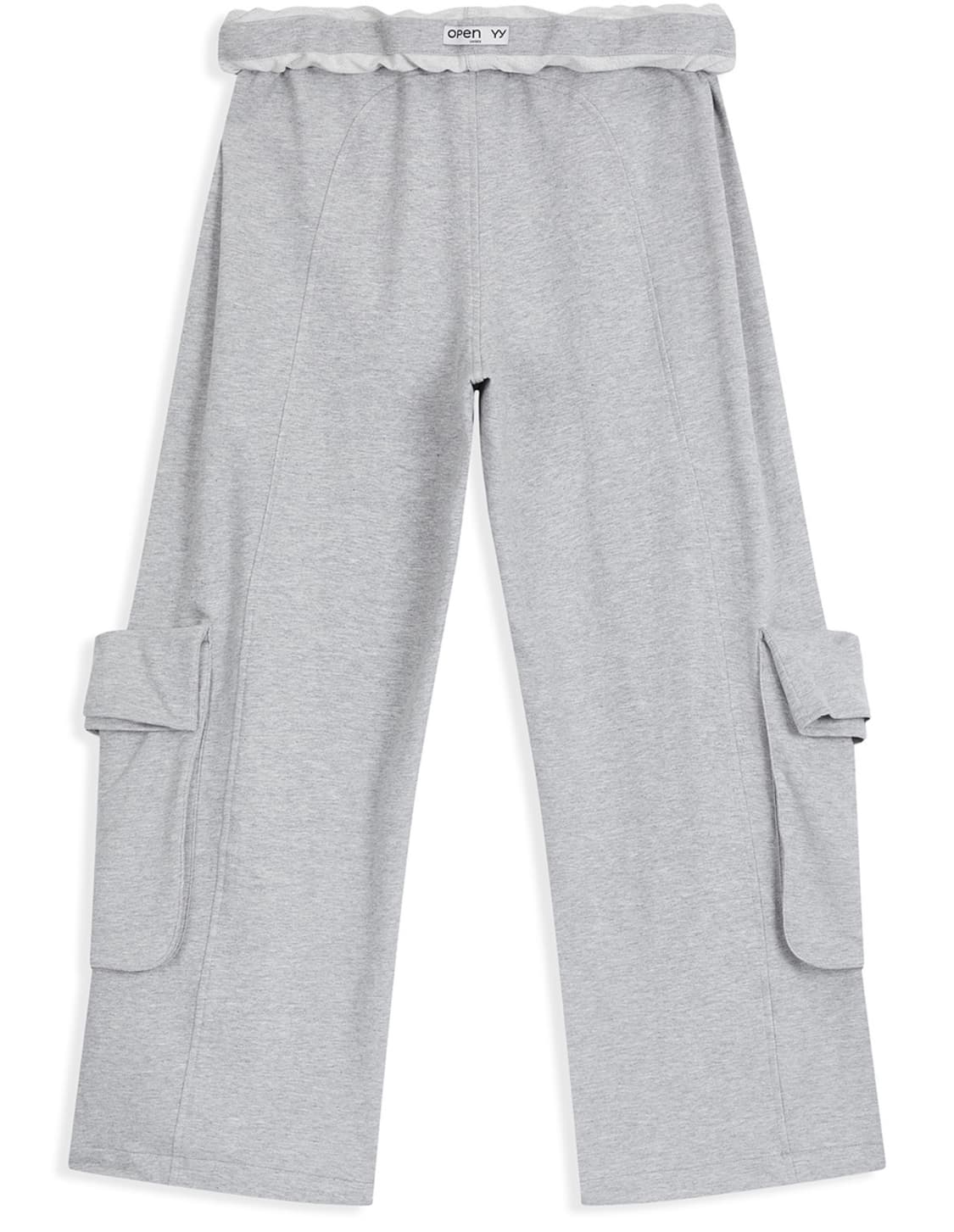 오픈와이와이 ROLLED WAIST SWEAT CARGO PANTS 상품이미지4
