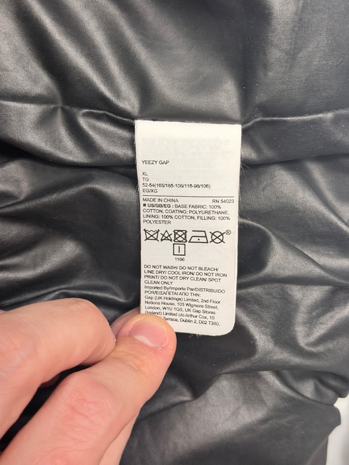 이지갭 라운드 자켓 초판 블랙 XL 상품이미지4