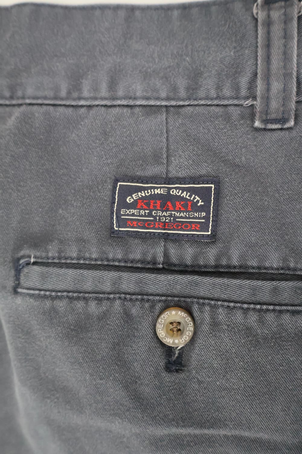 MCGREGOR Charcoal Cotton Work Pants 상품이미지4