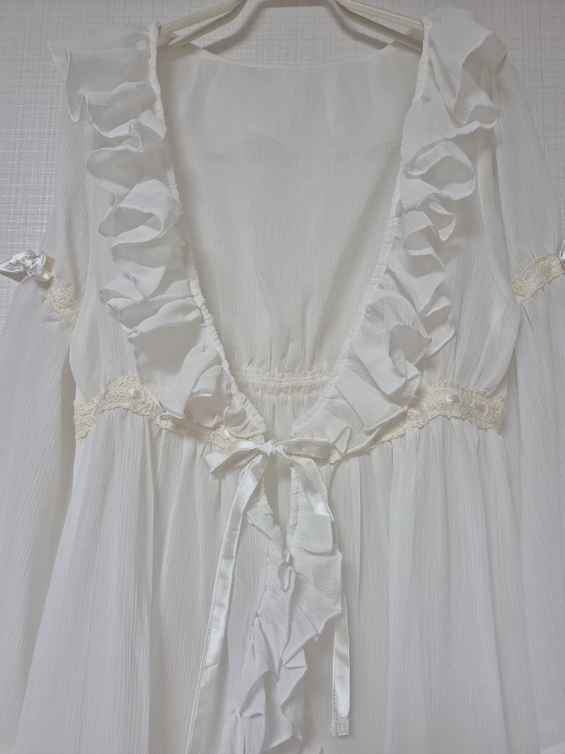 리즈리사 Chambre a couche 쉬폰 롱 가디건 입니다 ♡♡ 상품이미지2