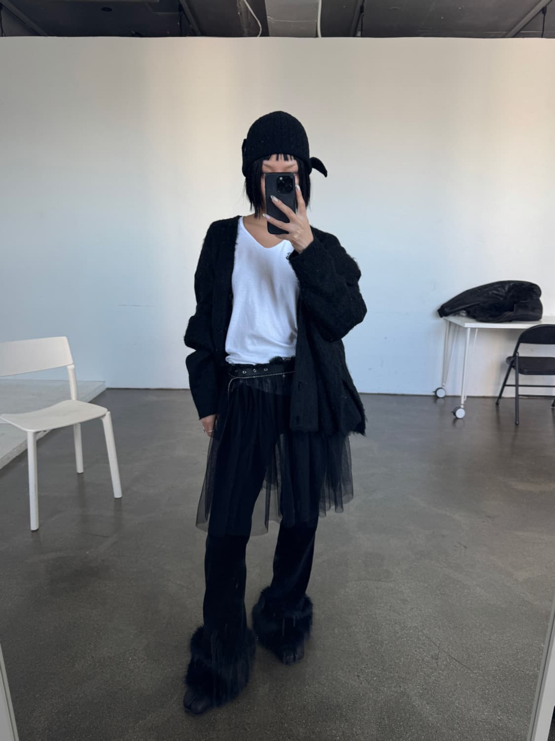 Vintage Layered belt skirt 상품이미지2