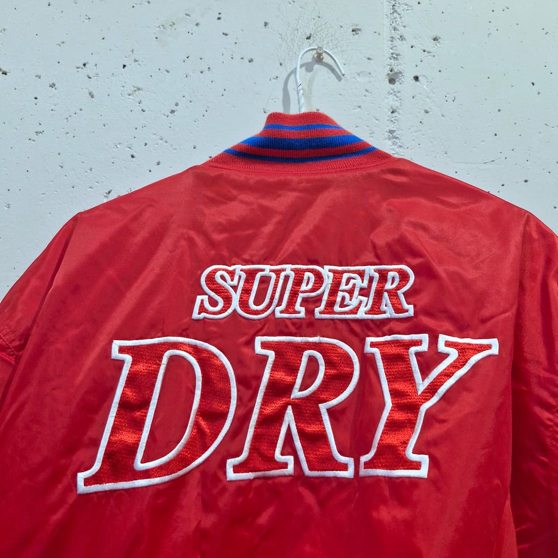 SUPER DRY 슈퍼드라이 새틴 봄버 블루종 자켓 F 상품이미지1