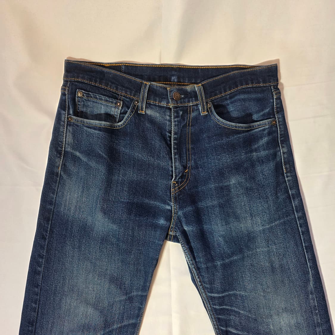 [W32L32]리바이스 LEVIS 505 빈티지 워싱 데님팬츠 상품이미지2