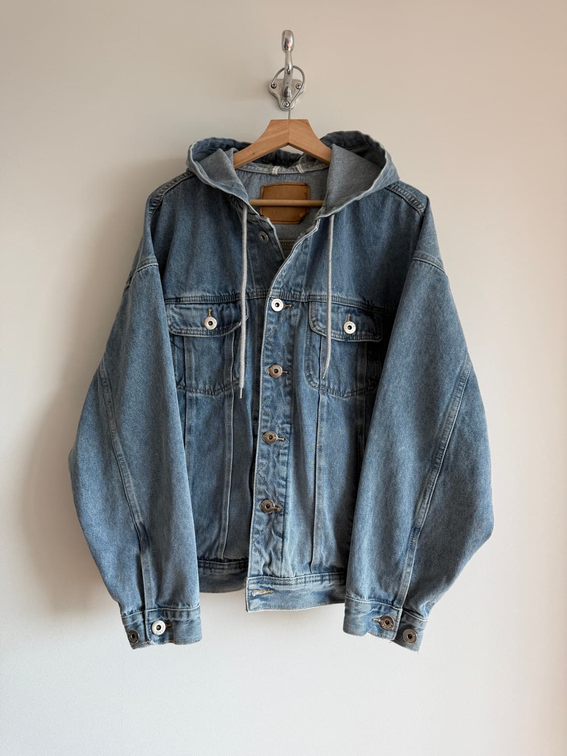 Pre owned 데님 후드 자켓 상품이미지1