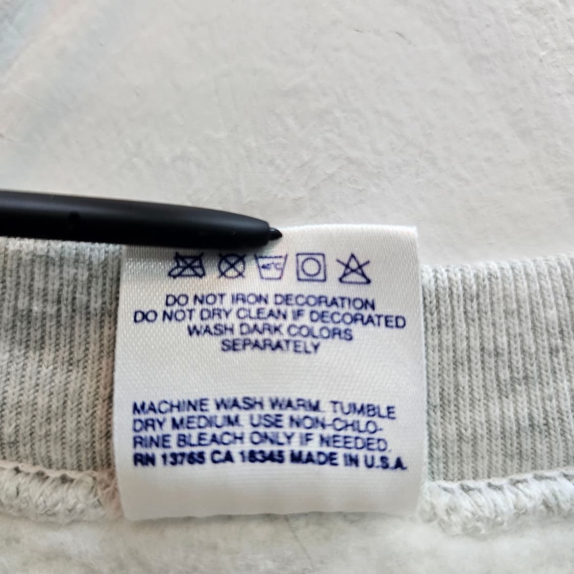 90s Made in USA BVD 메모리얼 스웻셔츠 맨투맨 기모 상품이미지10
