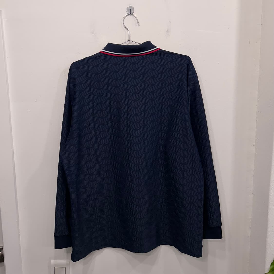 루이까스텔 골프웨어 러버와펜 반집업 긴팔 카라티 상품이미지5