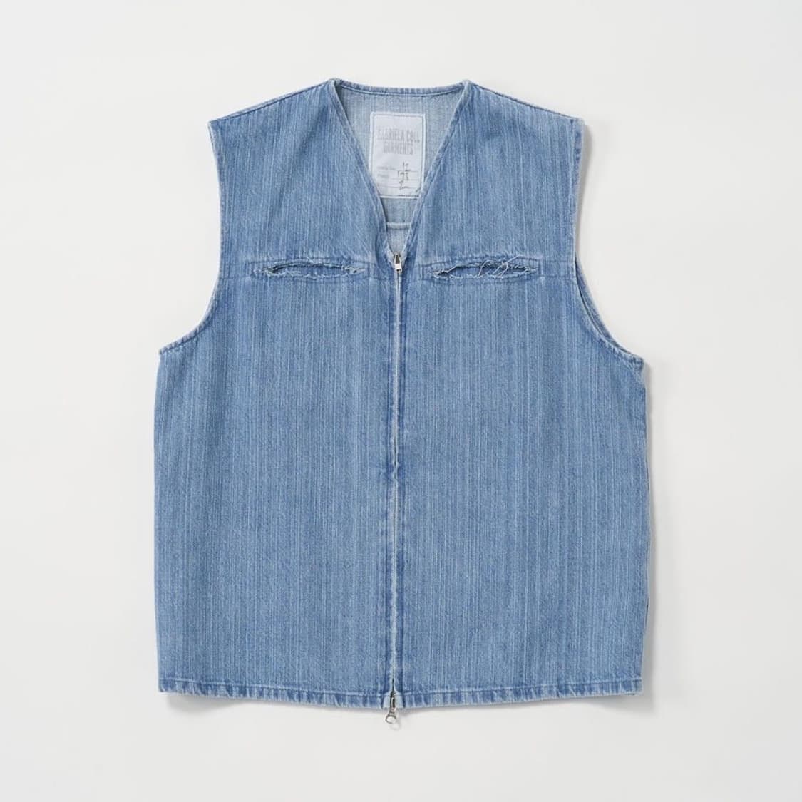 가브리엘라 콜 가먼츠 No.173 데님 집업 베스트 상품이미지1