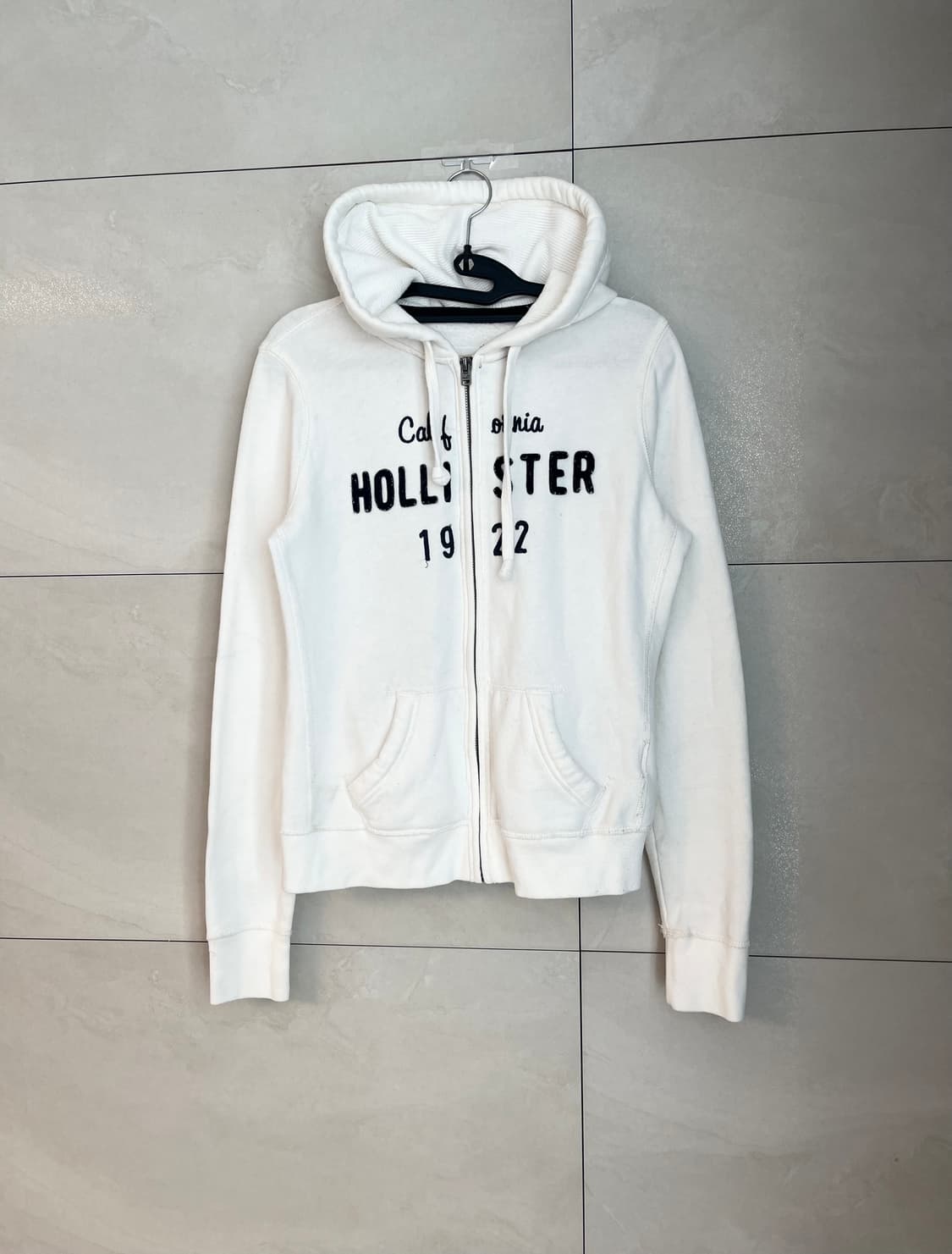 홀리스터 캘리포니아 화이트 후드집업 [M] 상품이미지3