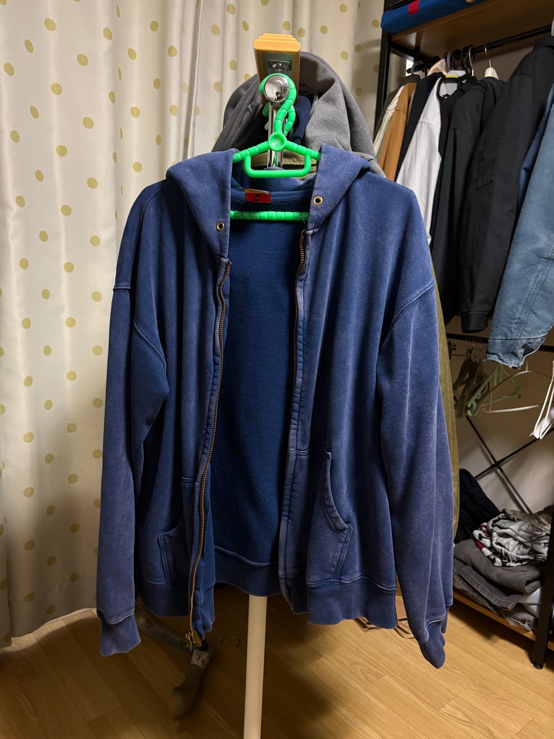 라스탯츠 후드집업 1사이즈 상품이미지1