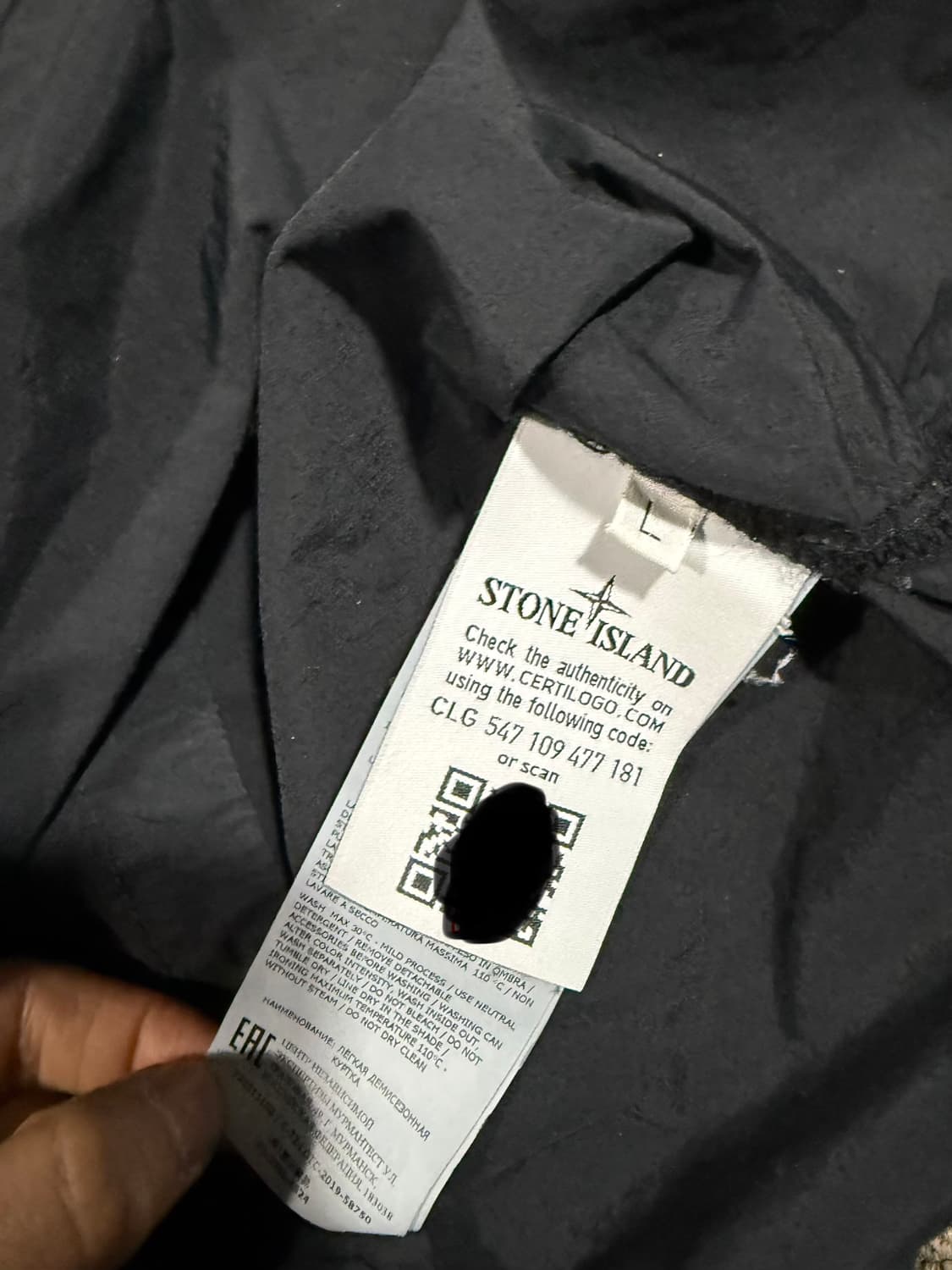 Stone Island 스톤아일랜드 20SS 나일론 셔츠 자켓 상품이미지4