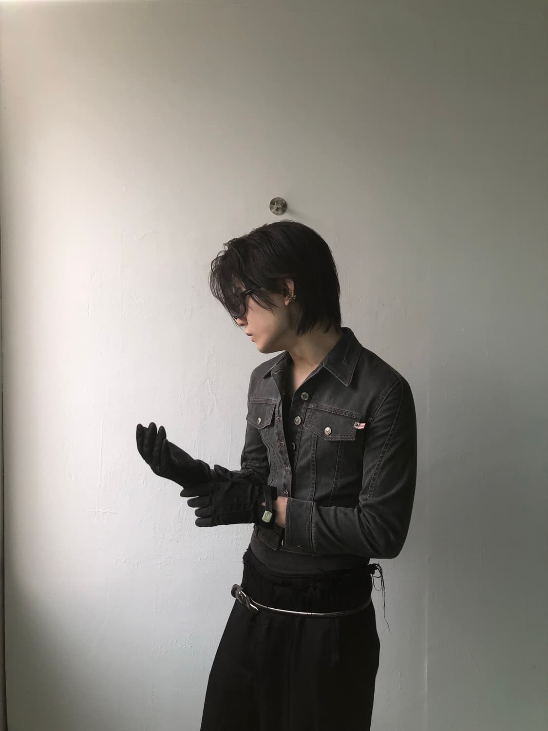 프라다 레더 스트랩 포코노 장갑 상품이미지3