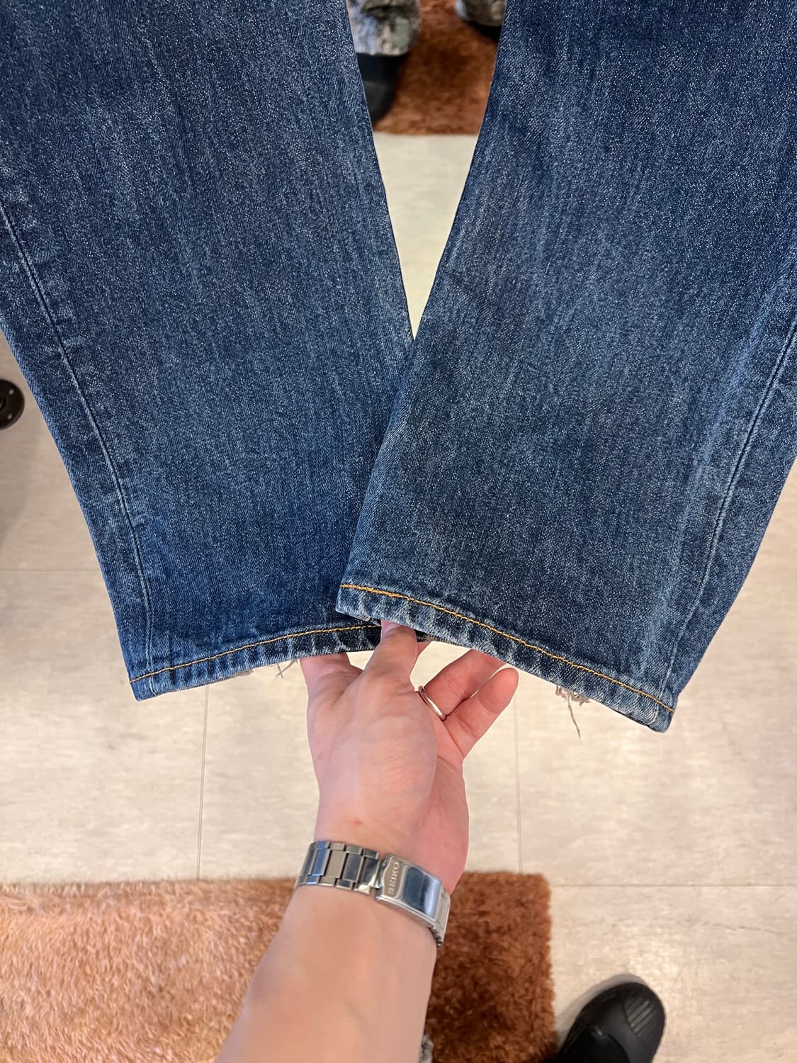 00s Levis 리바이스 501 블랭크탭 데님 팬츠 (29inch) 상품이미지4