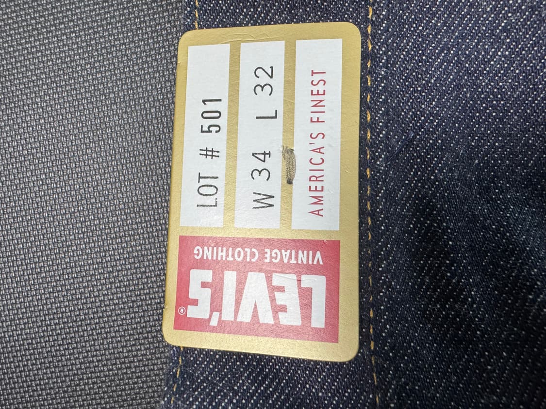 리바이스 lvc 54501 새상품 34x32 상품이미지4