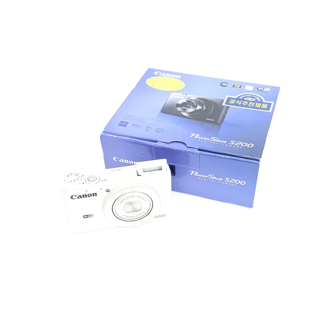 풀박스&와이파이!) Canon PowerShot S200 디카 카메라 상품이미지7
