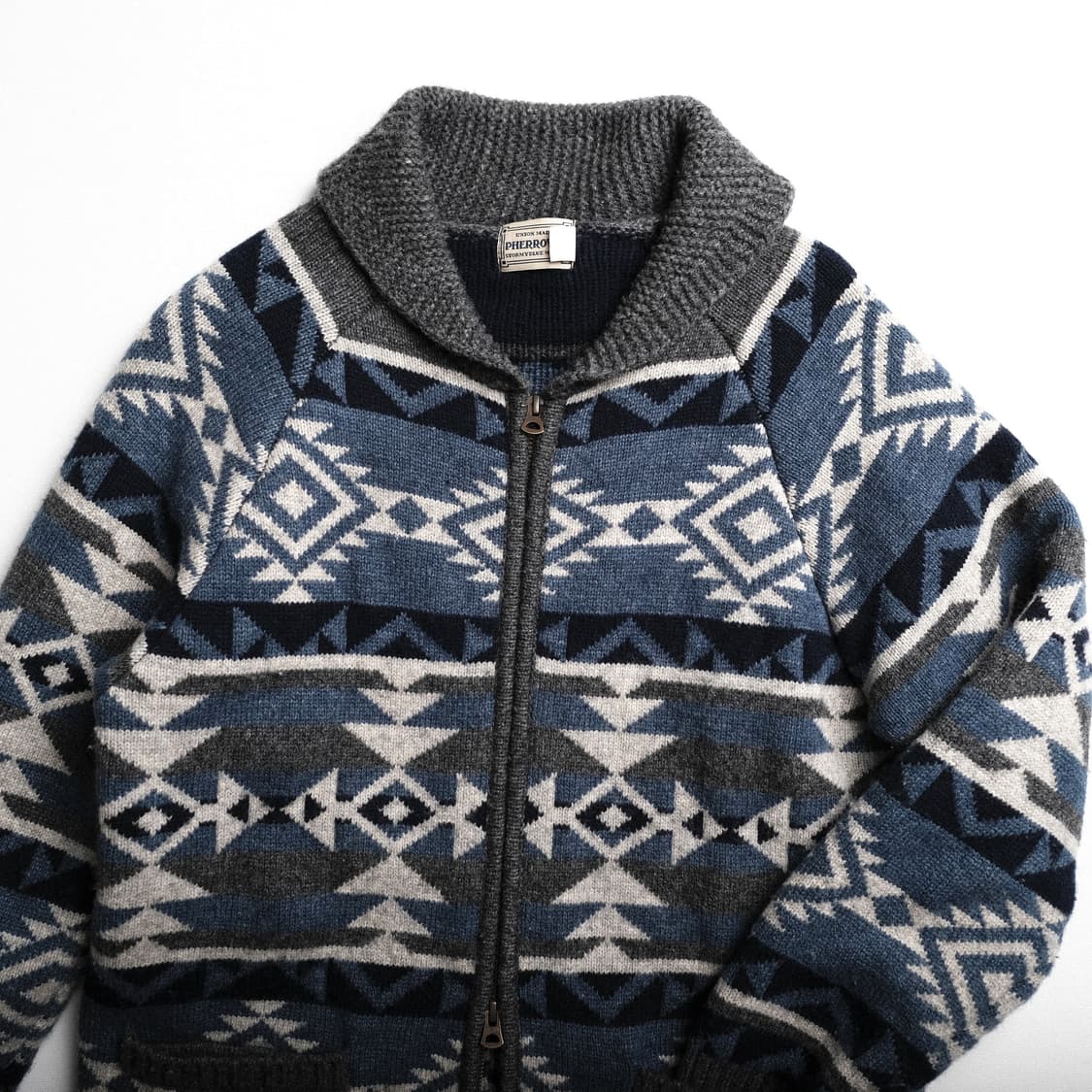 페로우즈 인디언 패턴 코위찬 가디건 38사이즈 (추천 55-66) 상품이미지2