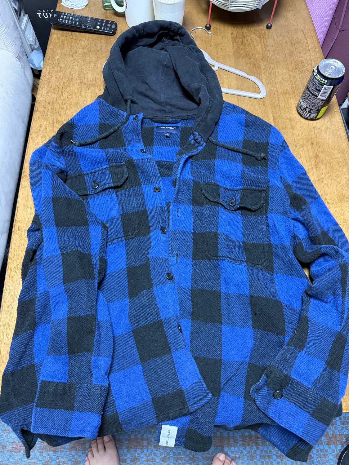 디센던트 스피콜리 후드 셔츠 3사이즈 상품이미지1