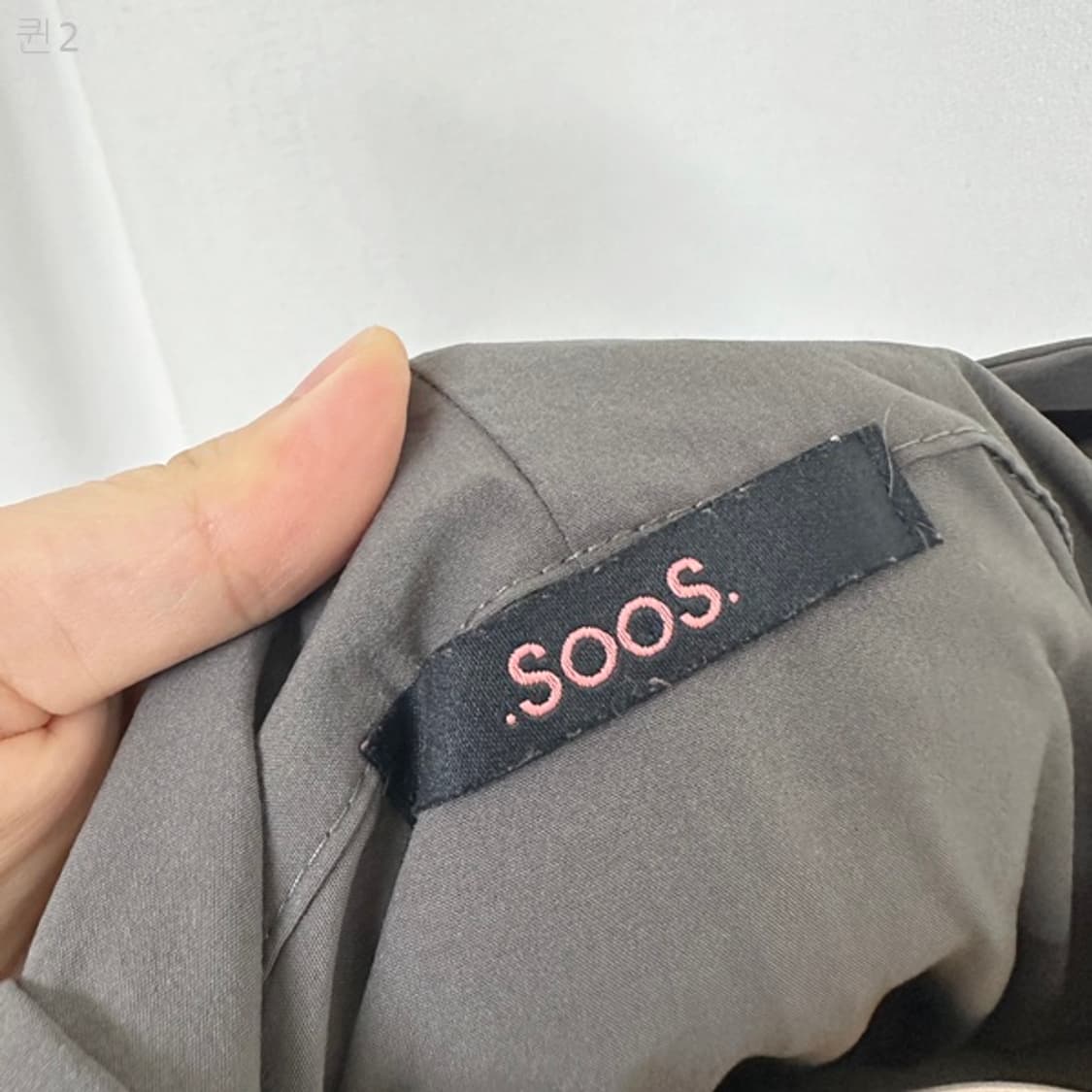 SOOS 여자 스판 후드 반팔 롱원피스 FREE 상품이미지8